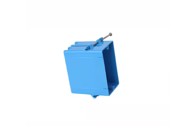 (QTY 100) Carlon 1-Gang Zip 20 Cu. In Non-Metallic Switch/Outlet Box B120A