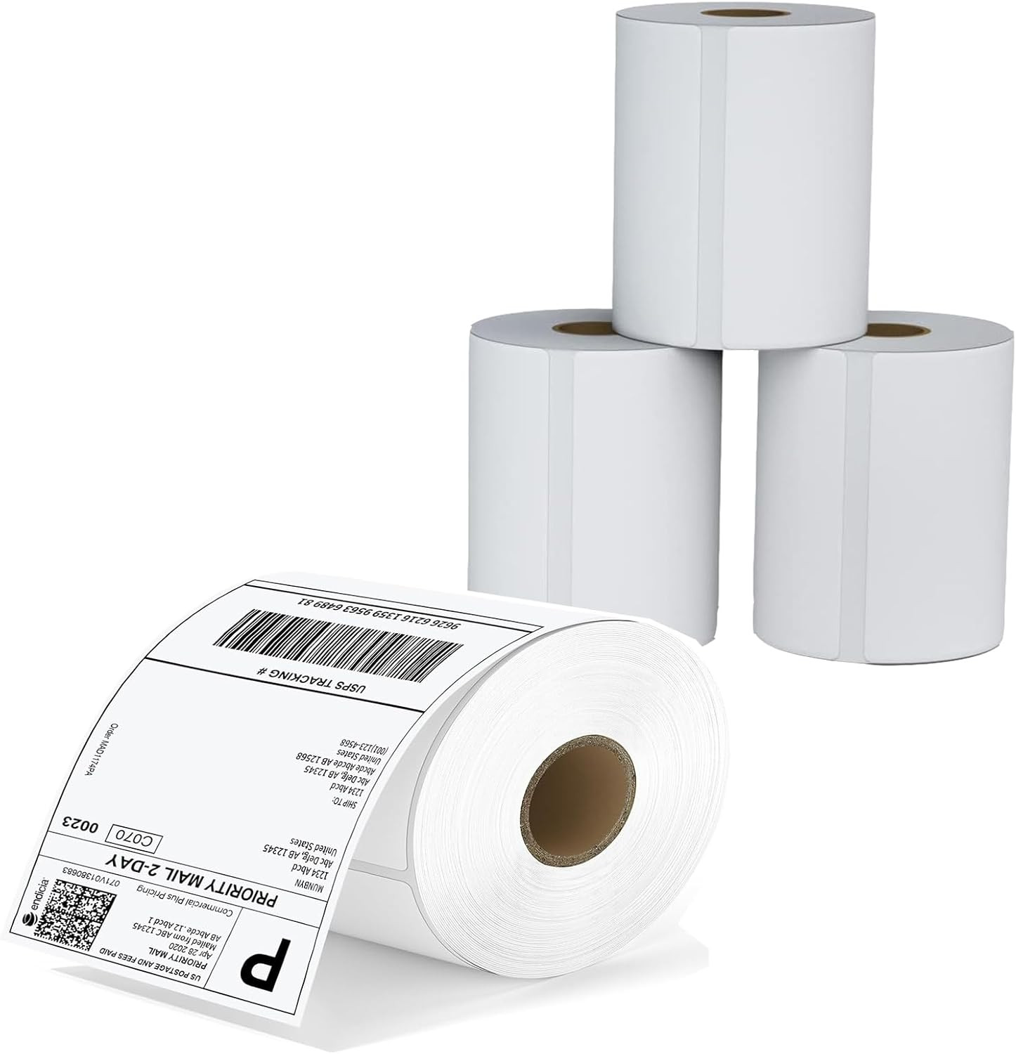 Direct Thermal Labels 4 x 6 Shipping Mailing Labels Roll 250 Waterproof