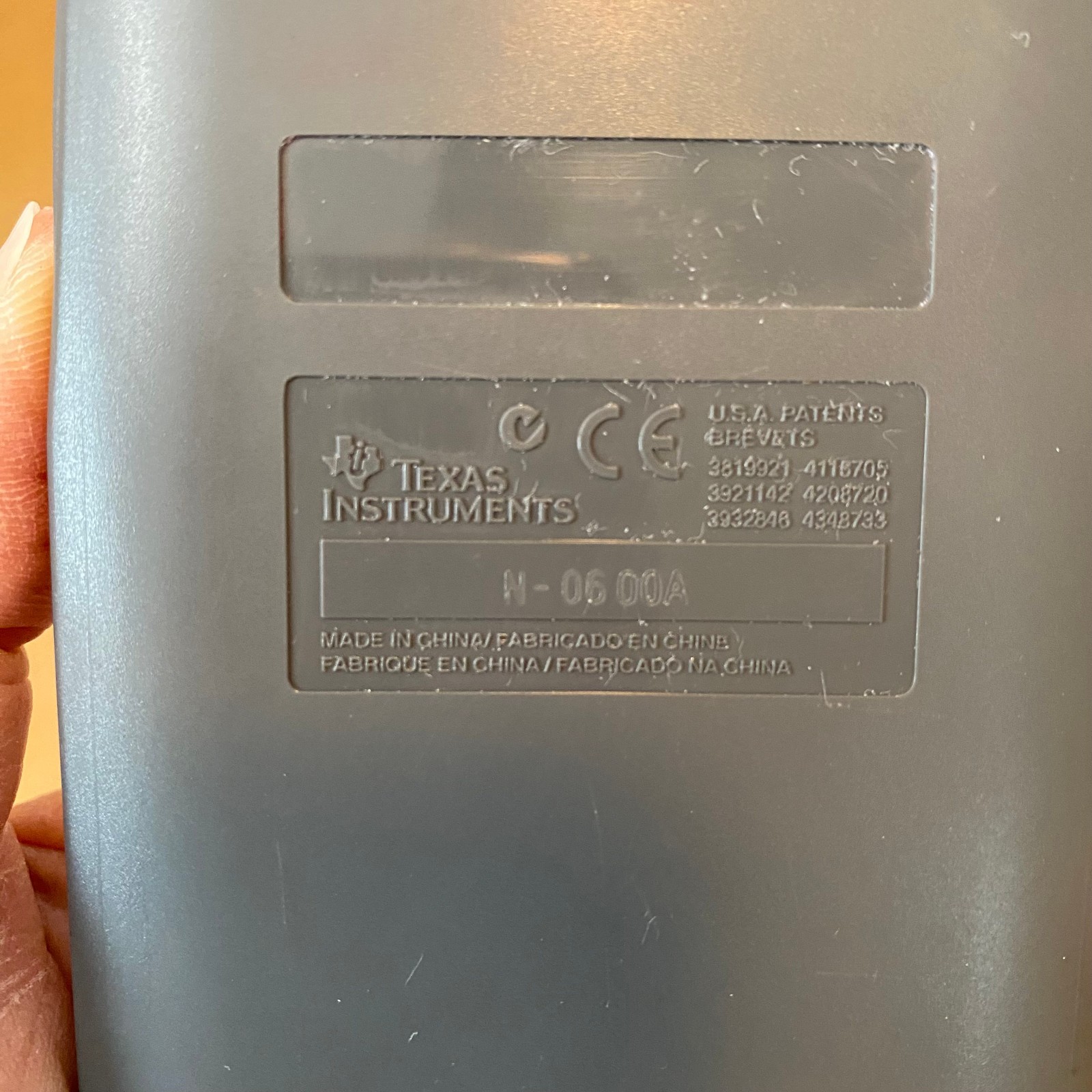 Texas Instruments TI-30Xa SE Solar Calculator with cover Tested Working