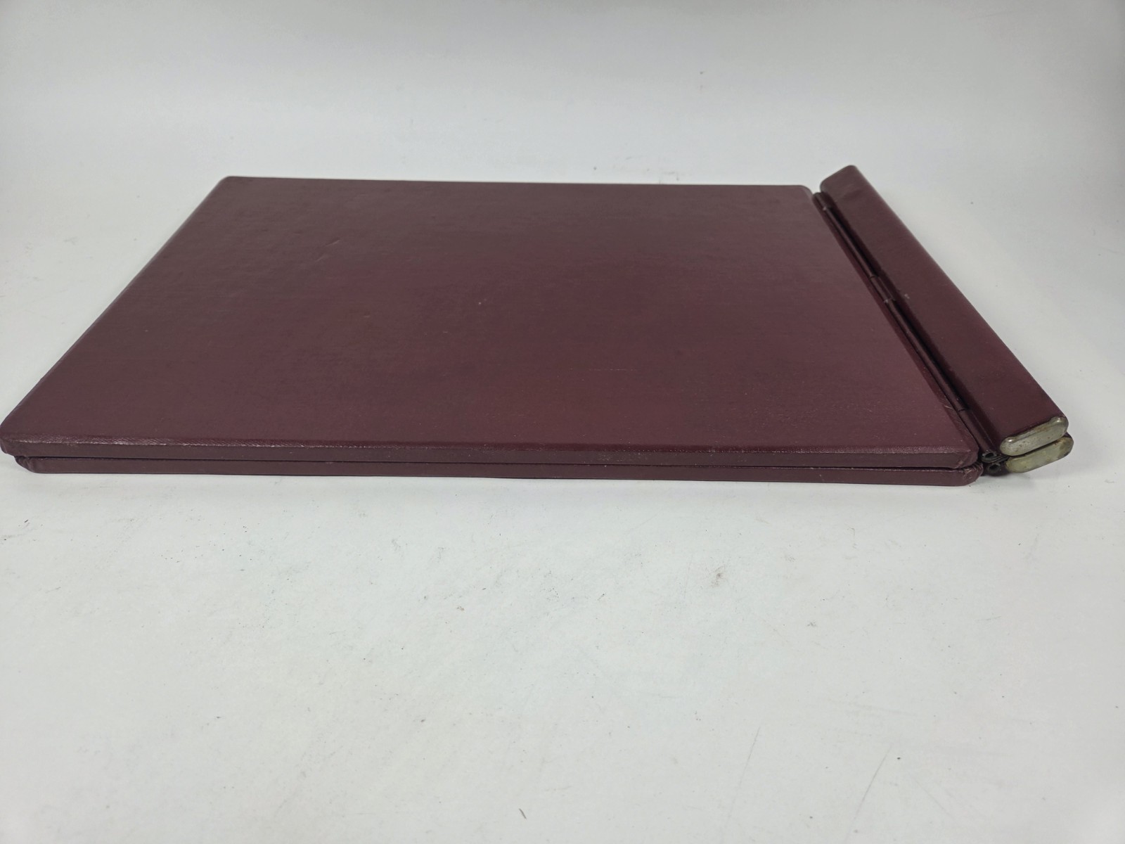 Vintage Boorum & Pease Ledger Book Case Notebook Hardcover Shell Only Maroon