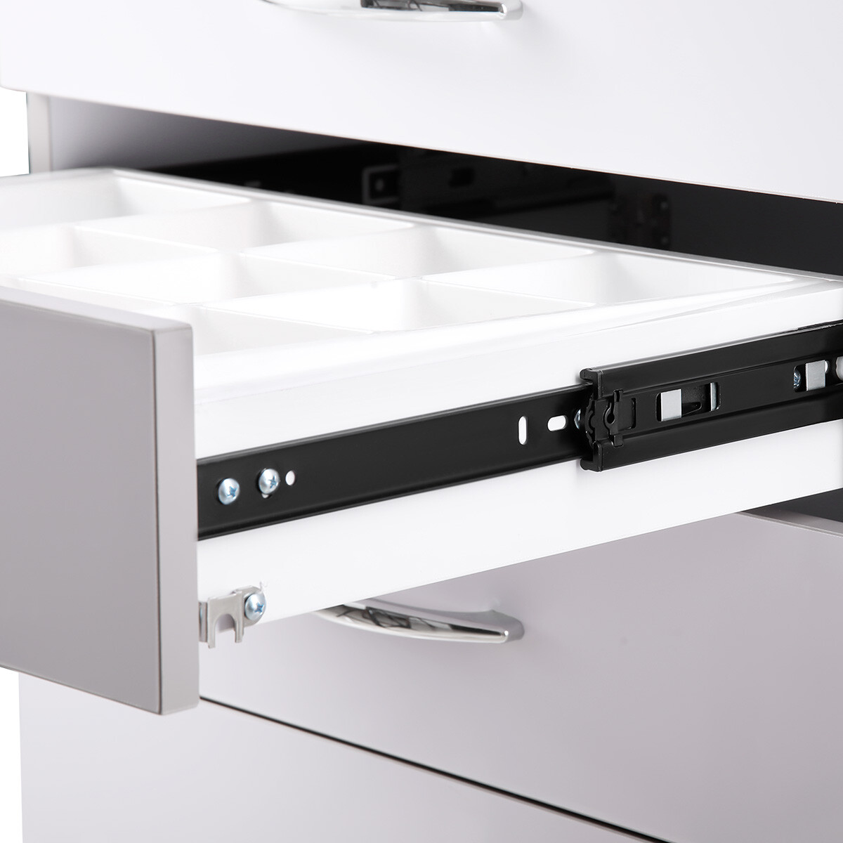 Portable Delivery Unit with Air Compressor /Mobile Dental Cart Trolley Cabinet