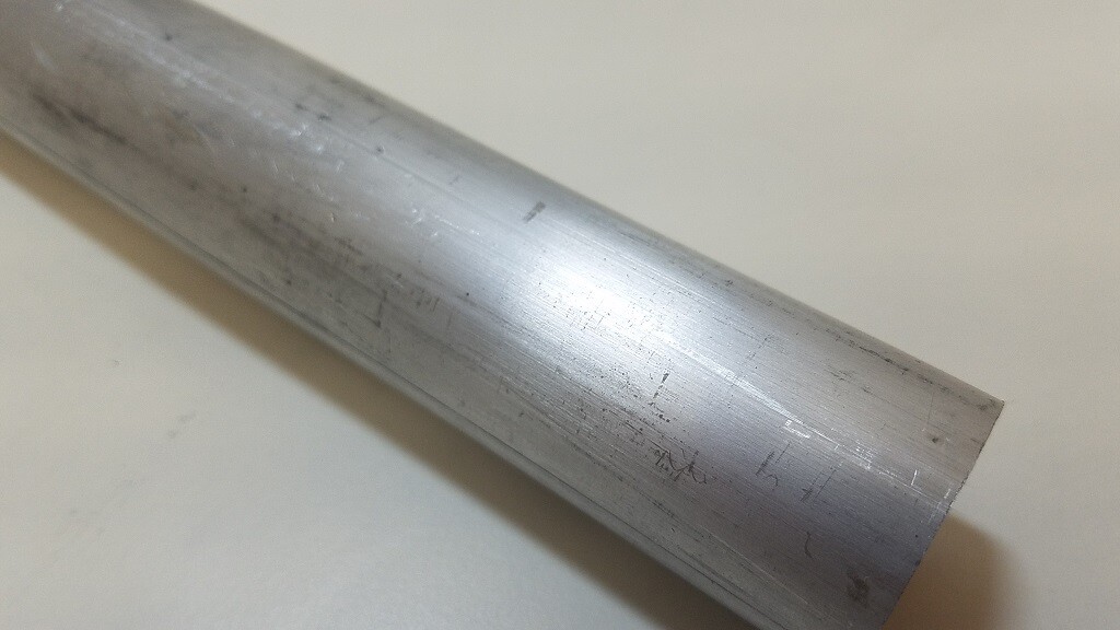 6061 Aluminum Round Bar, 1-1/4″ Round, 11″ long, Lathe, Solid, T6511
