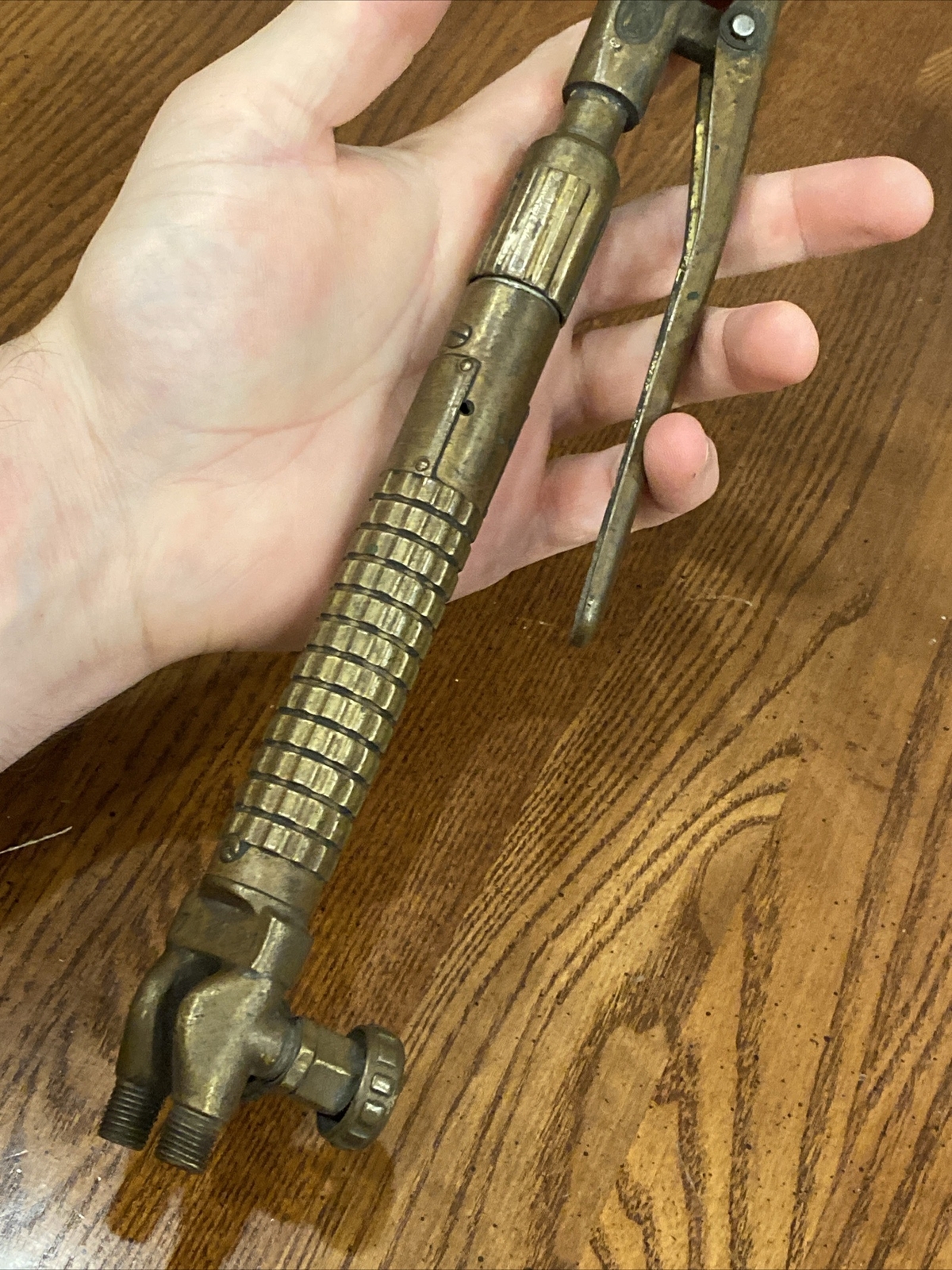 Vtg Airco Welding Torch Model 700 Style 4790 Air Reduction Concoa Corn Cob 16.5”