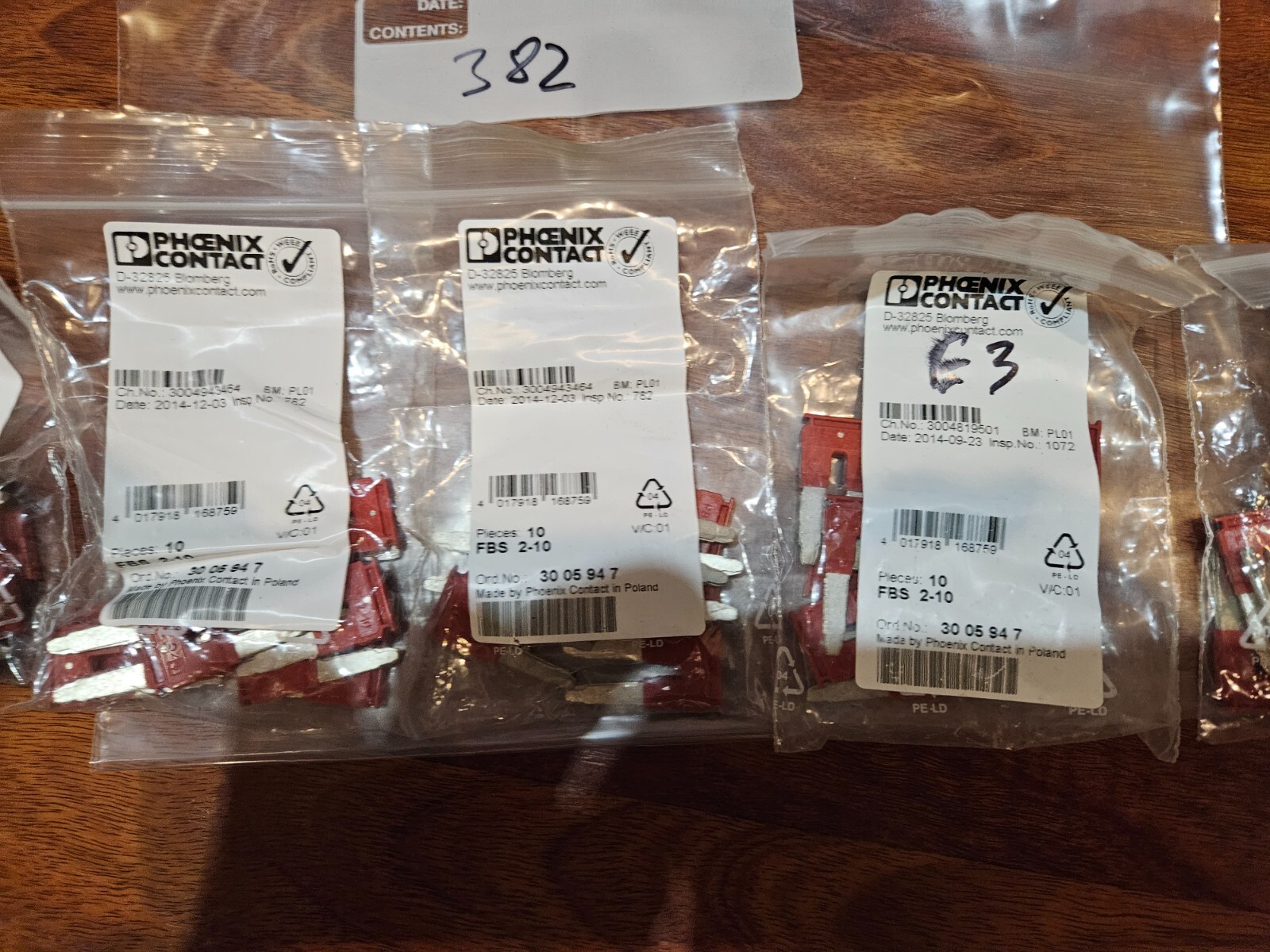 10 pcs/bag PHOENIX CONTACT FBS2-10 3005947 Fixed bridge 1bag of 10 pcs