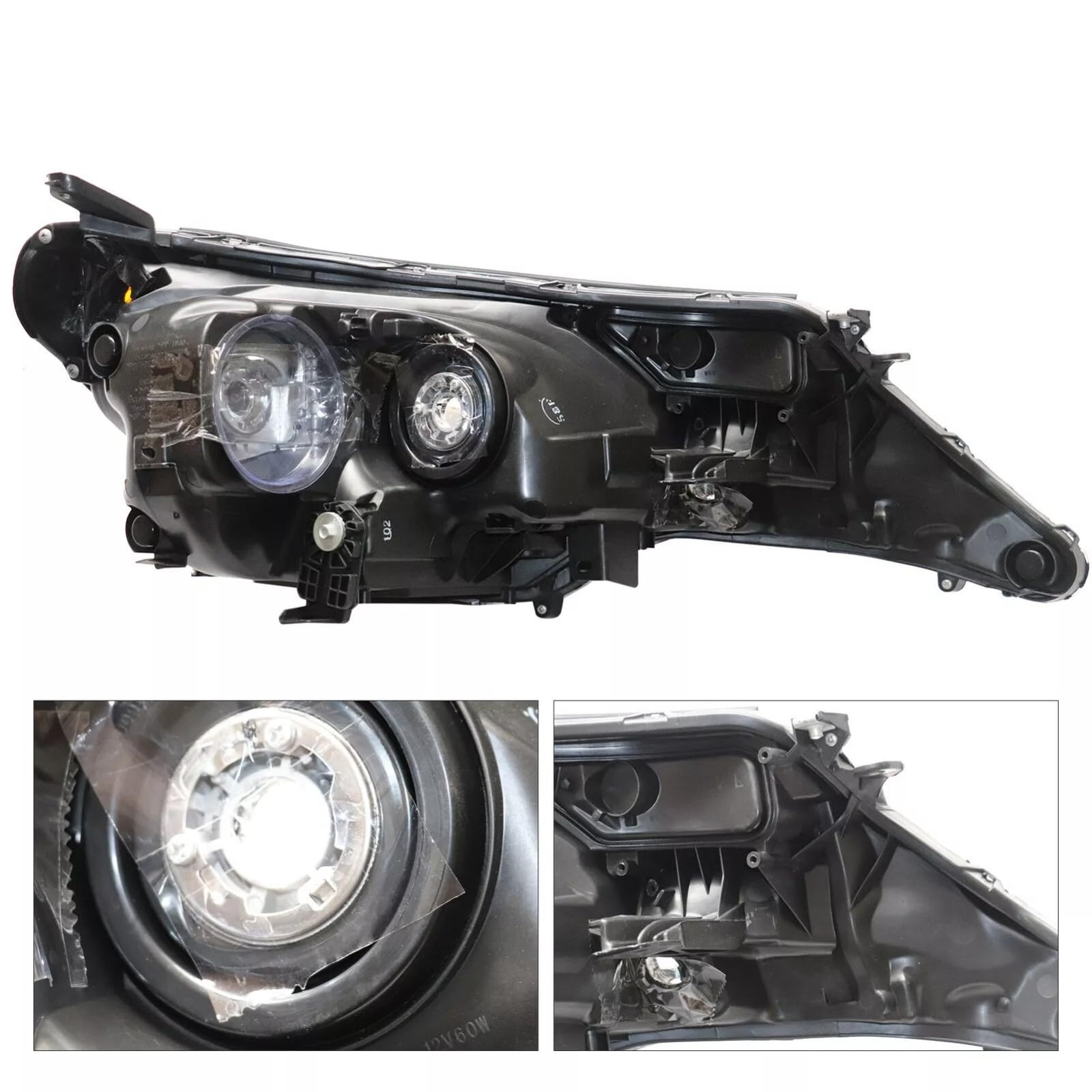 2013-2015 Toyota RAV4 Halogen Headlight Assembly Set Left Driver Side