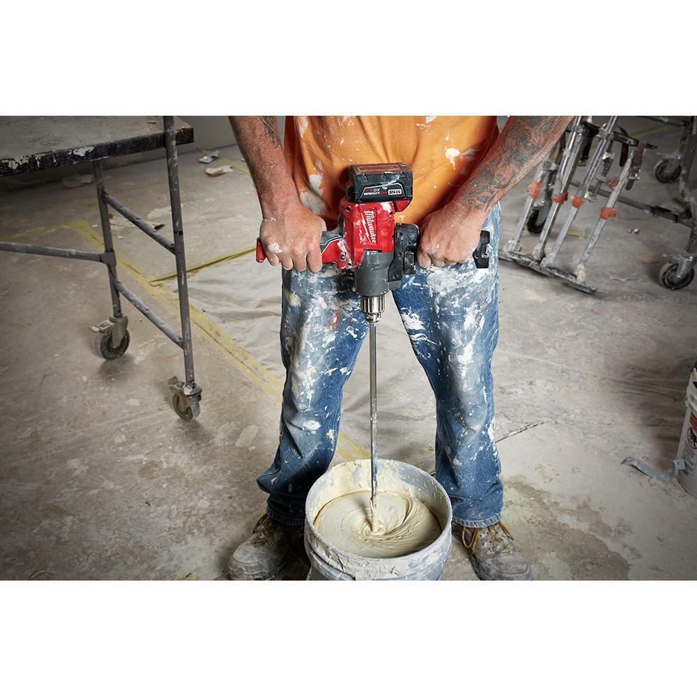 Milwaukee CANADA 18V Li-Ion Brushless Cordless 1/2 inch Mud Mixer (Tool Only)