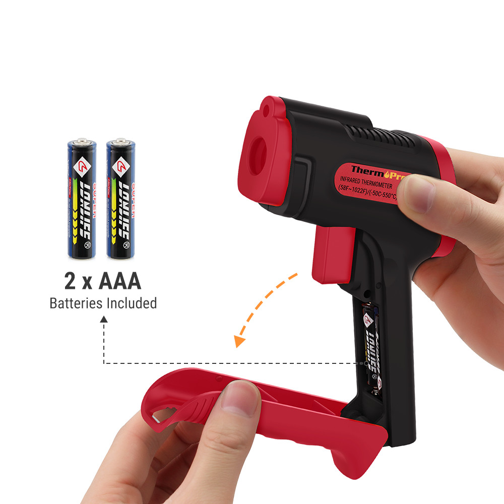 Non-Contact IR Laser Infrared Digital Temperature Thermometer Gun LCD Pyrometers
