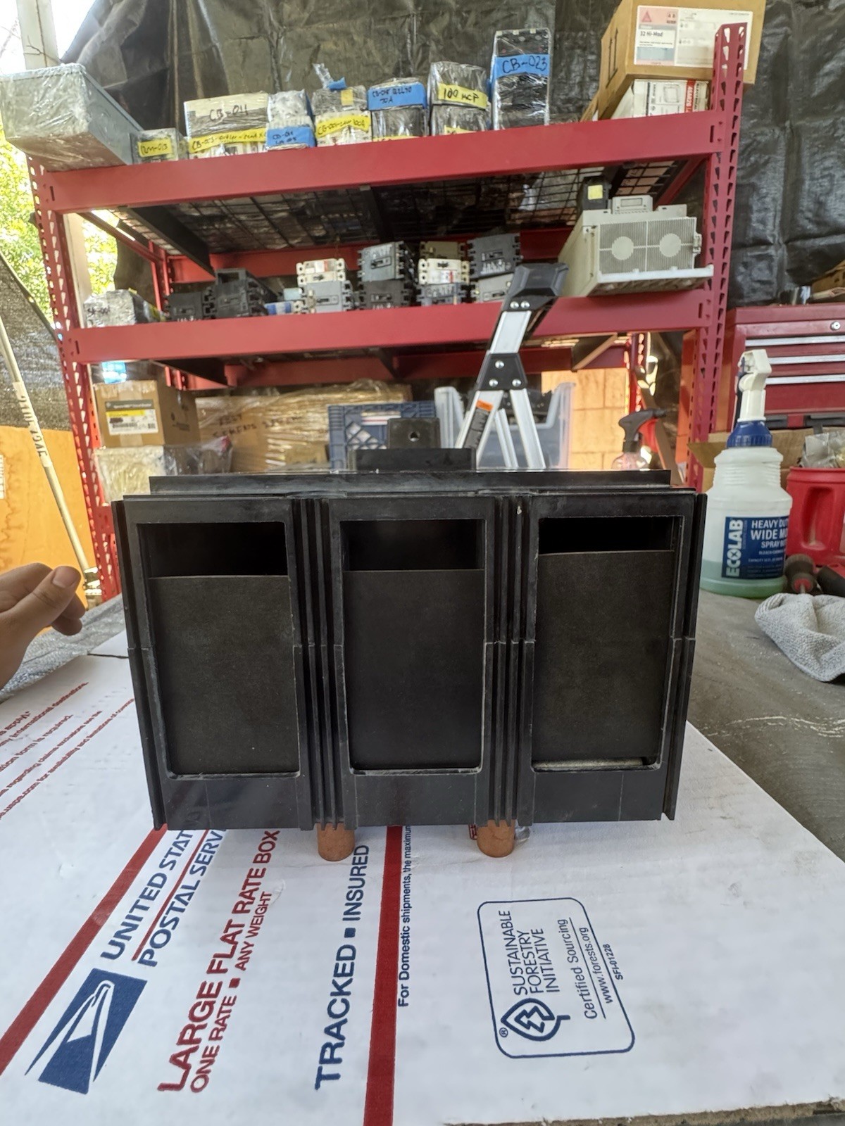 Westinghouse NC31200F 800A Trip 1200A Frame 3 Pole 600V Circuit Breaker