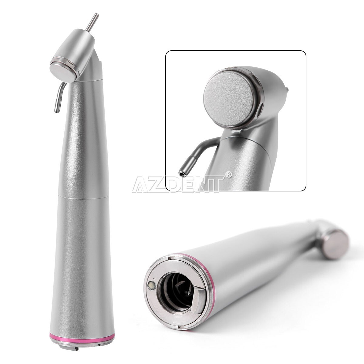 Dental 1:4.2 Increasing LED 45° Contra Angle External Spray Surgical Handpiece