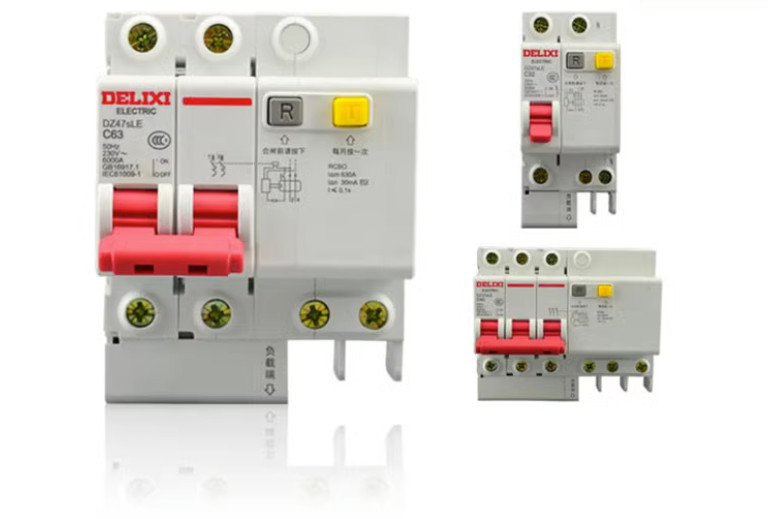 Delixi DZ47sLE Series Air-Switch Circuit Breaker C-Type Brand