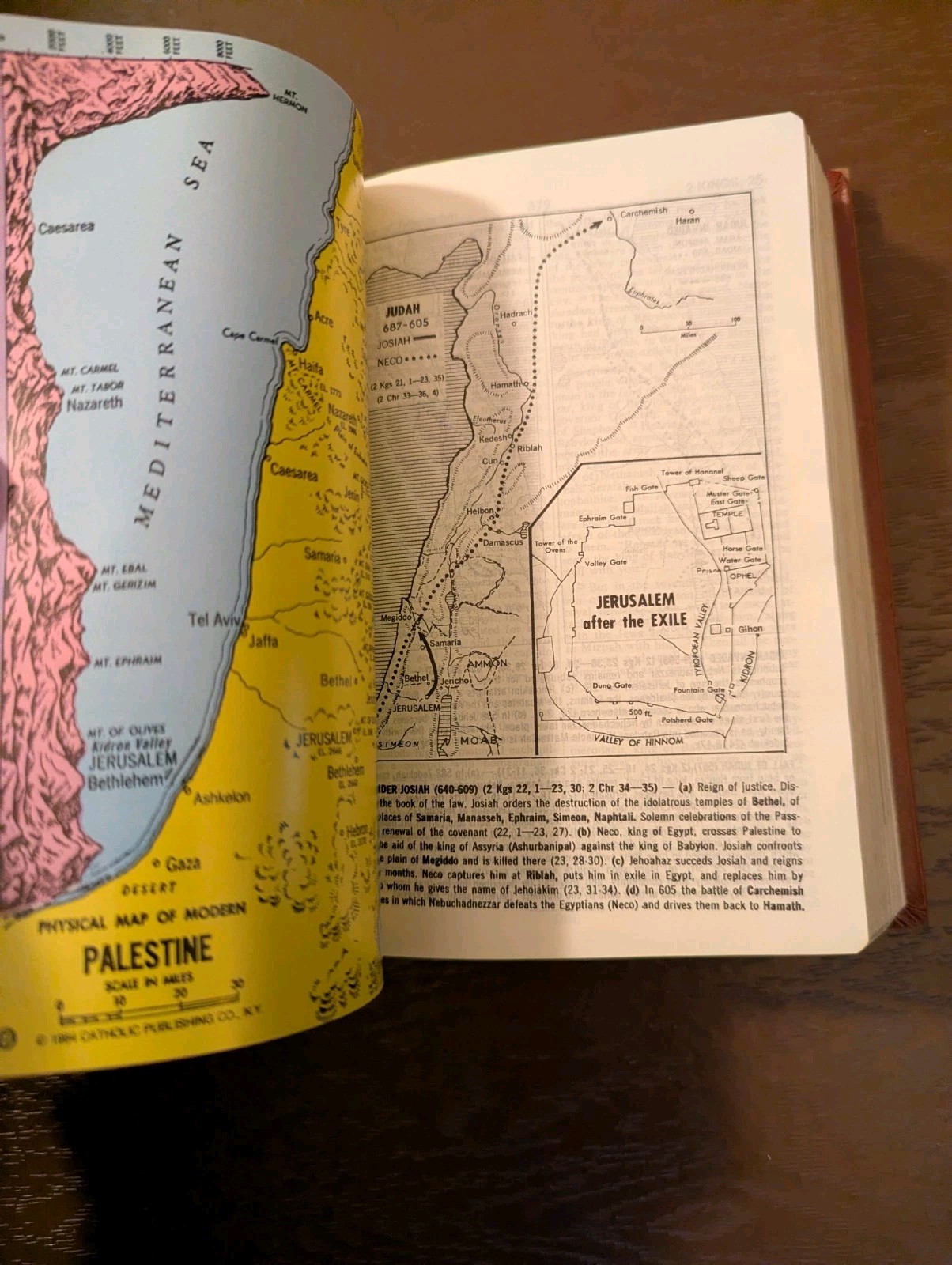 Bible Woodcover high end Israel priest estate