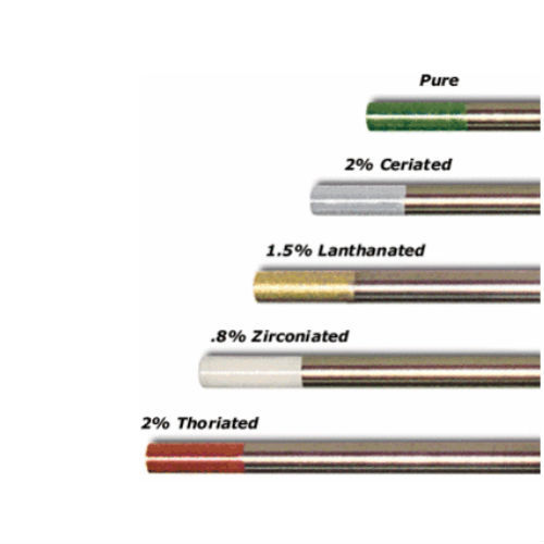 WeldingCity® 10-pk TIG Welding Tungsten Electrode 1.5% Lanthanated (Gold) 3/32×7