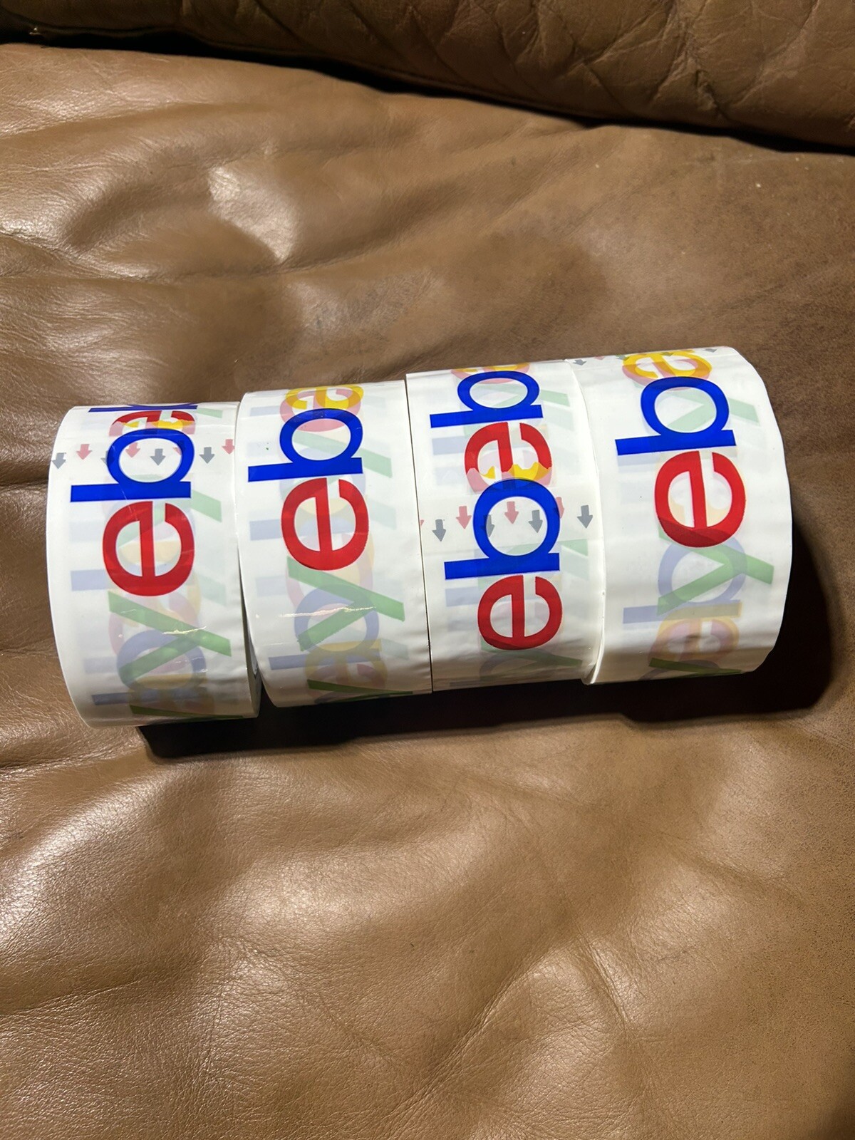 4 Rolls EBAY Branded Shipping Tape 2″ X 75 yards each