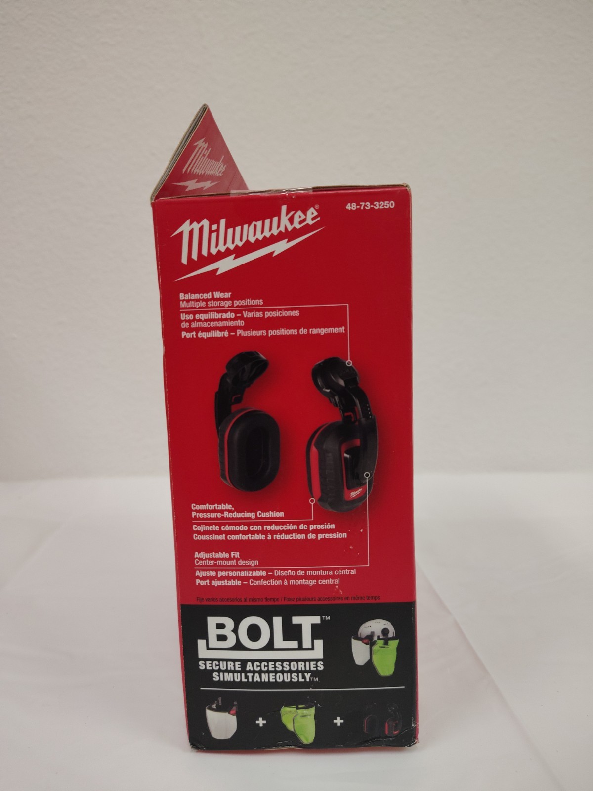 Milwaukee 48-73-3250 BOLT 24dB Adjustable Comfortable Wear