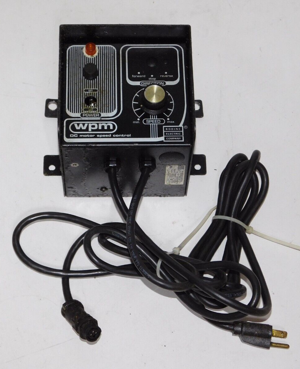 Bodine Electric WPM-2156E1 DC Motor Speed Control Module 115V 50/60Hz 5A Unit