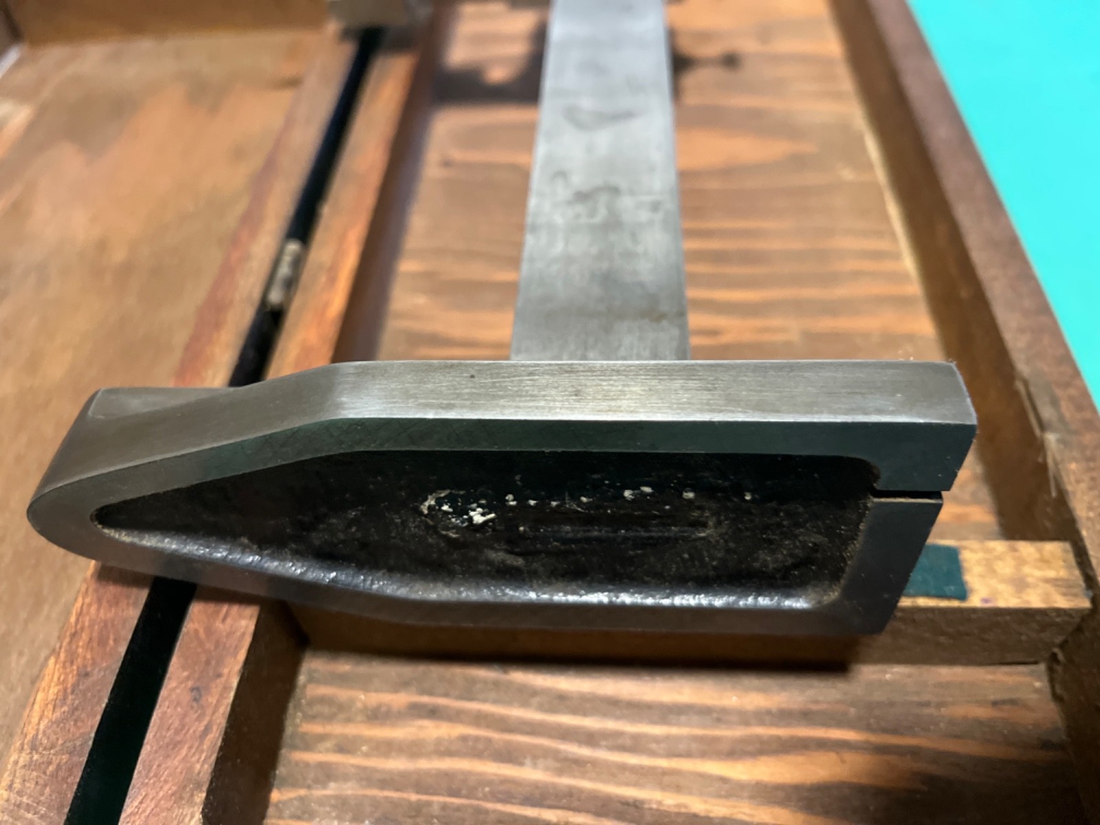 Vintage McGrath Vernier Height Gage in wooden box. St Paul.