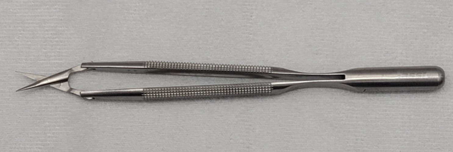 ASSI Adventitia Scissors SAJ-15RM-8 15cm Straight Blade 14mm Round Handle
