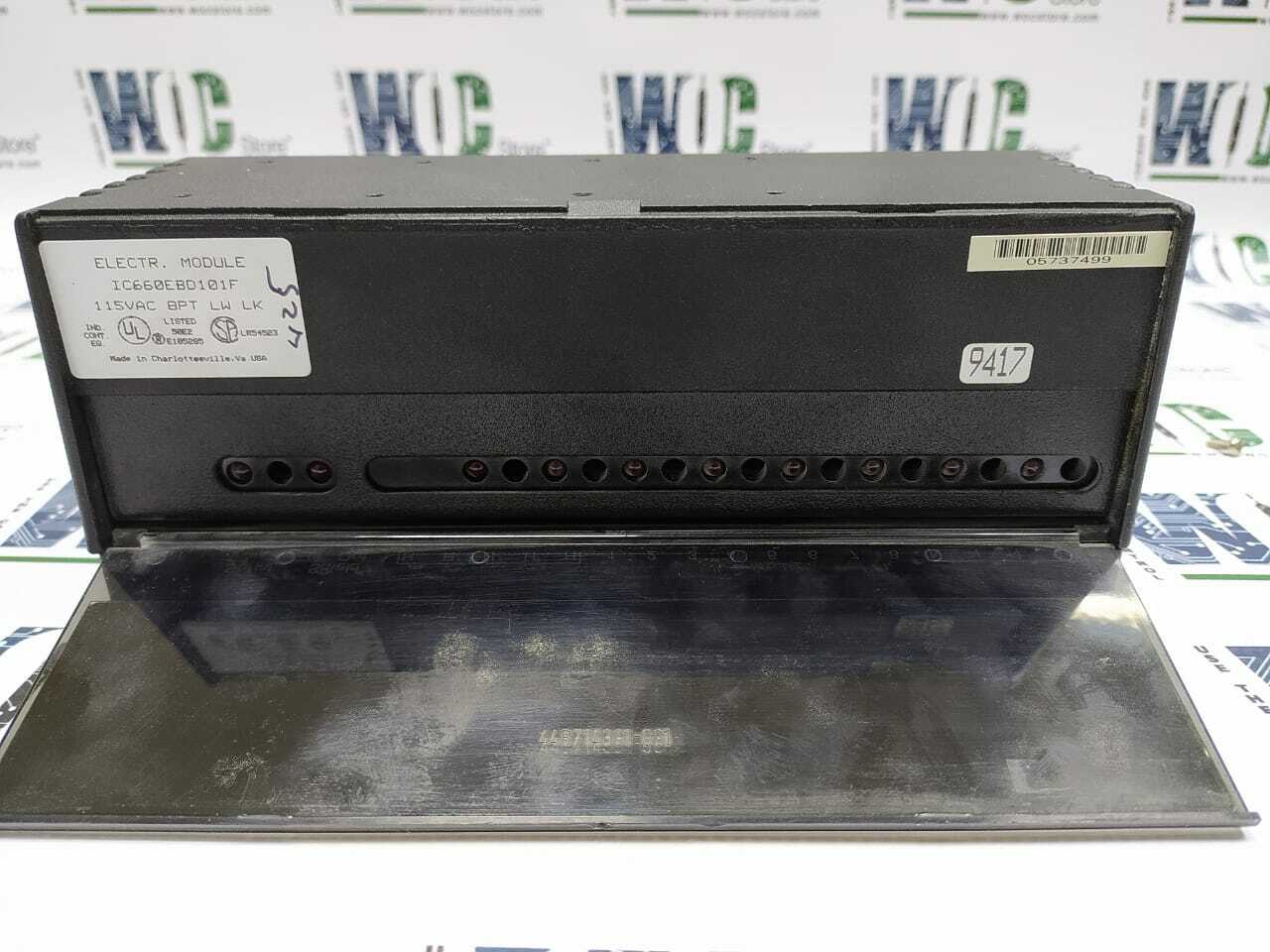 IC660EBD101F IC660BBD101 / IC660TSD100B GE FANUC GENIUS I/O BLOCK