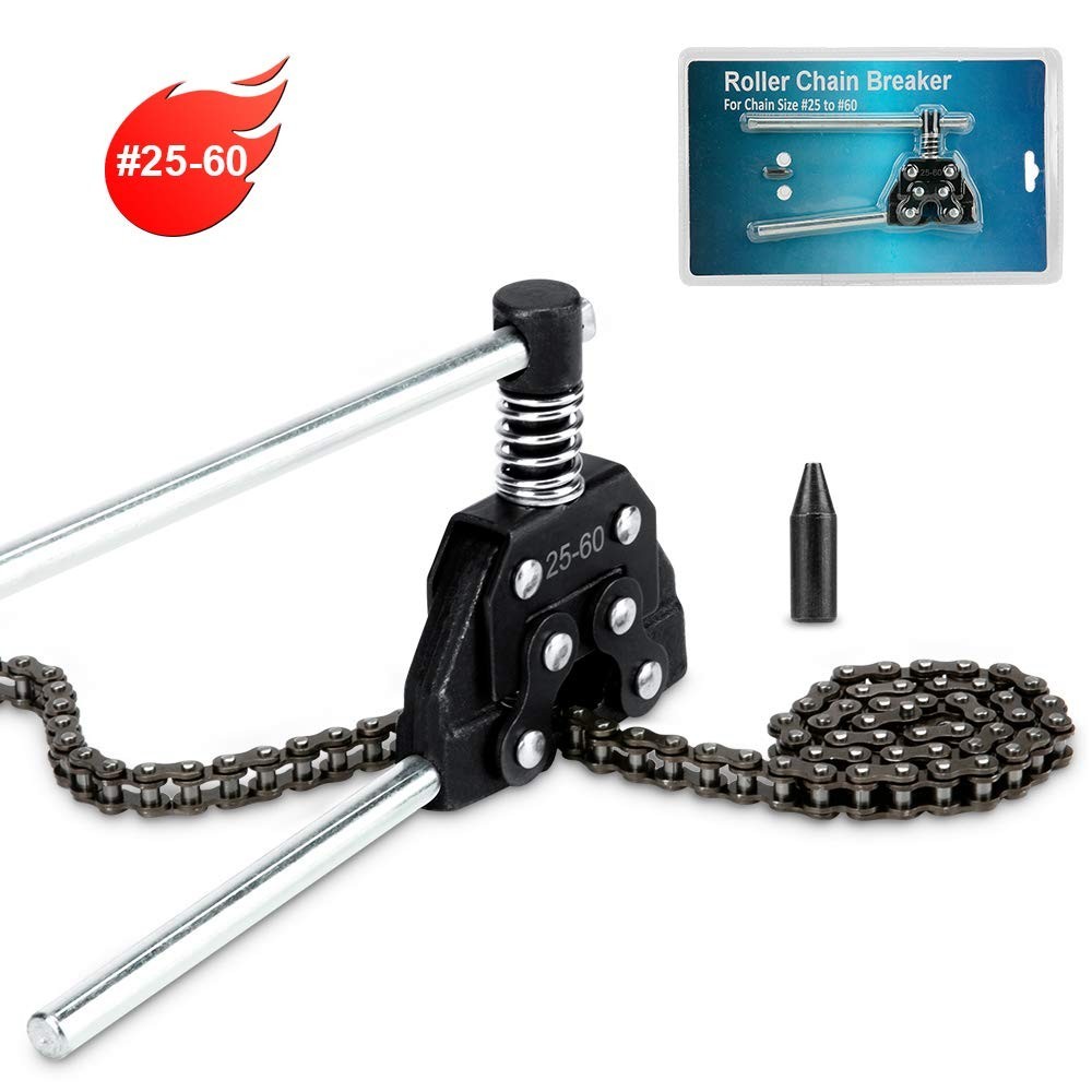 Adjustable Chain Detacher Breaker Tool with Extra Needle Pin for Go-Karts & ATVs