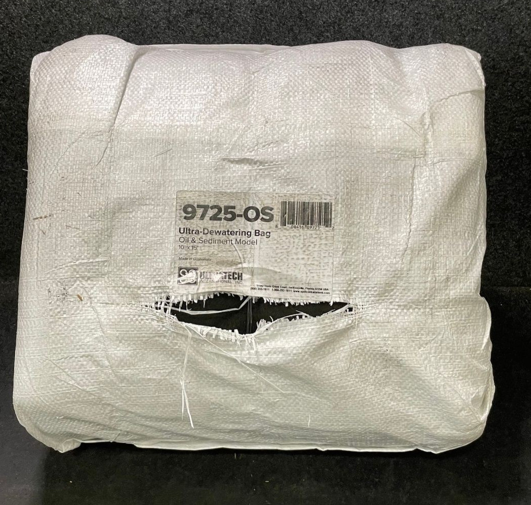 UltraTech 9725-OS Ultra Dewatering Bag 10’ x 15’ Oil & Sediment Model Spill