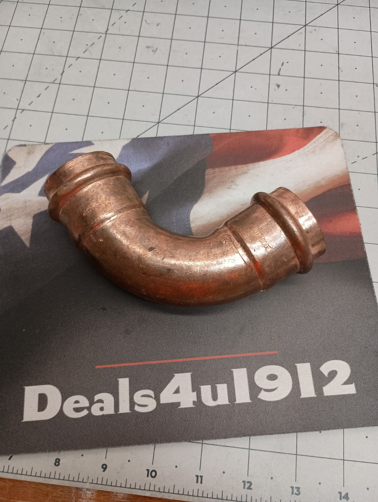 NIBCO PC607 1-1/2″ Press x Press 90 Degree Elbow Fitting – New