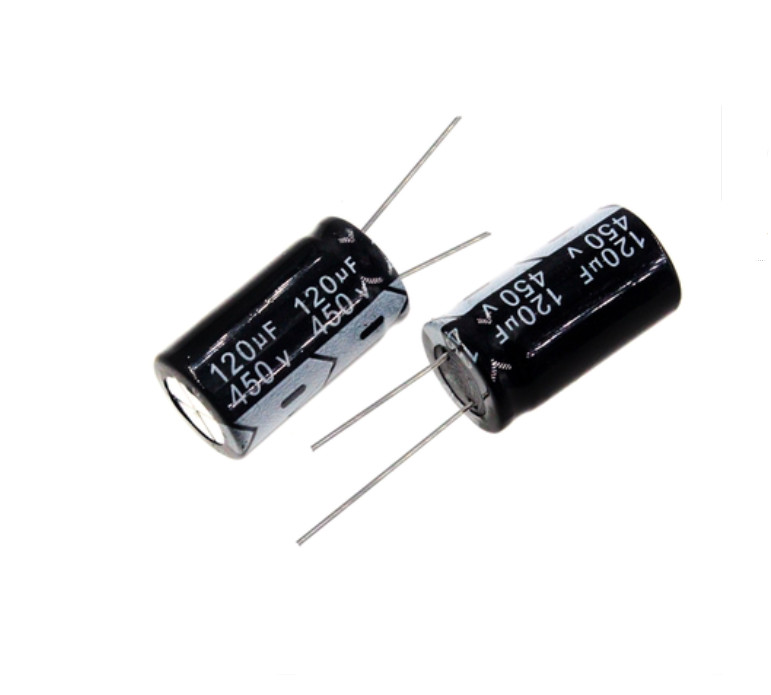 US Stock 4pcs Electrolytic Capacitors 120uF 120mfd 450V +105℃ Radial 18 x 31mm