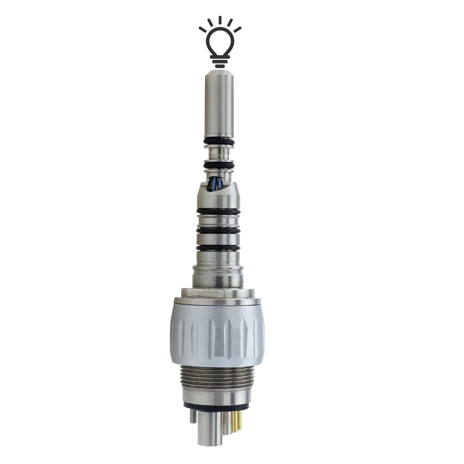 KAVO Multiflex Coupler Dental Fiber Optic LED Handpiece Coupling 4 Hole 6 Pin
