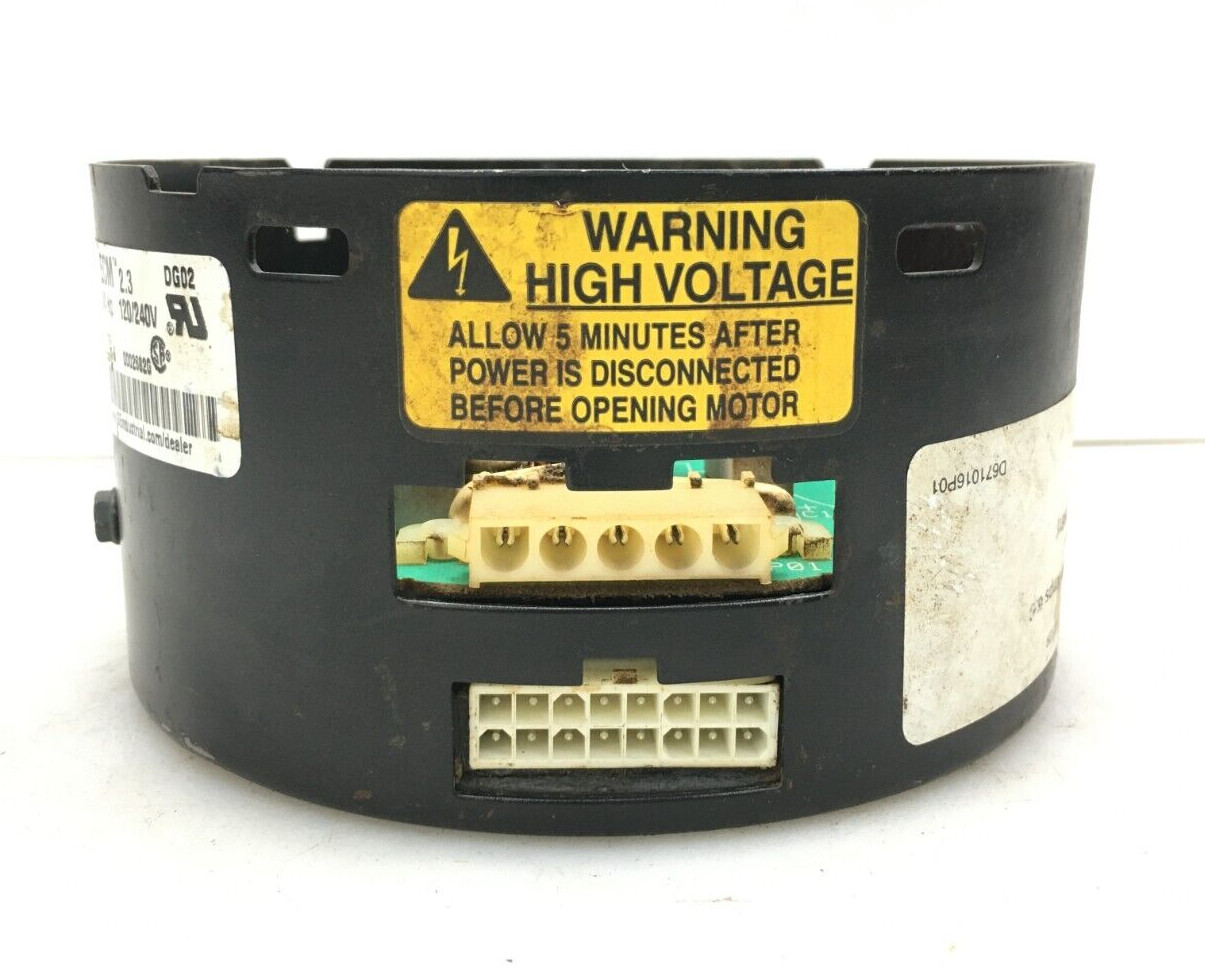 GE Module DG02 only 3/4 HP TRANE D341314P51 MOT09619 Rot CW LE 230V used #Z40