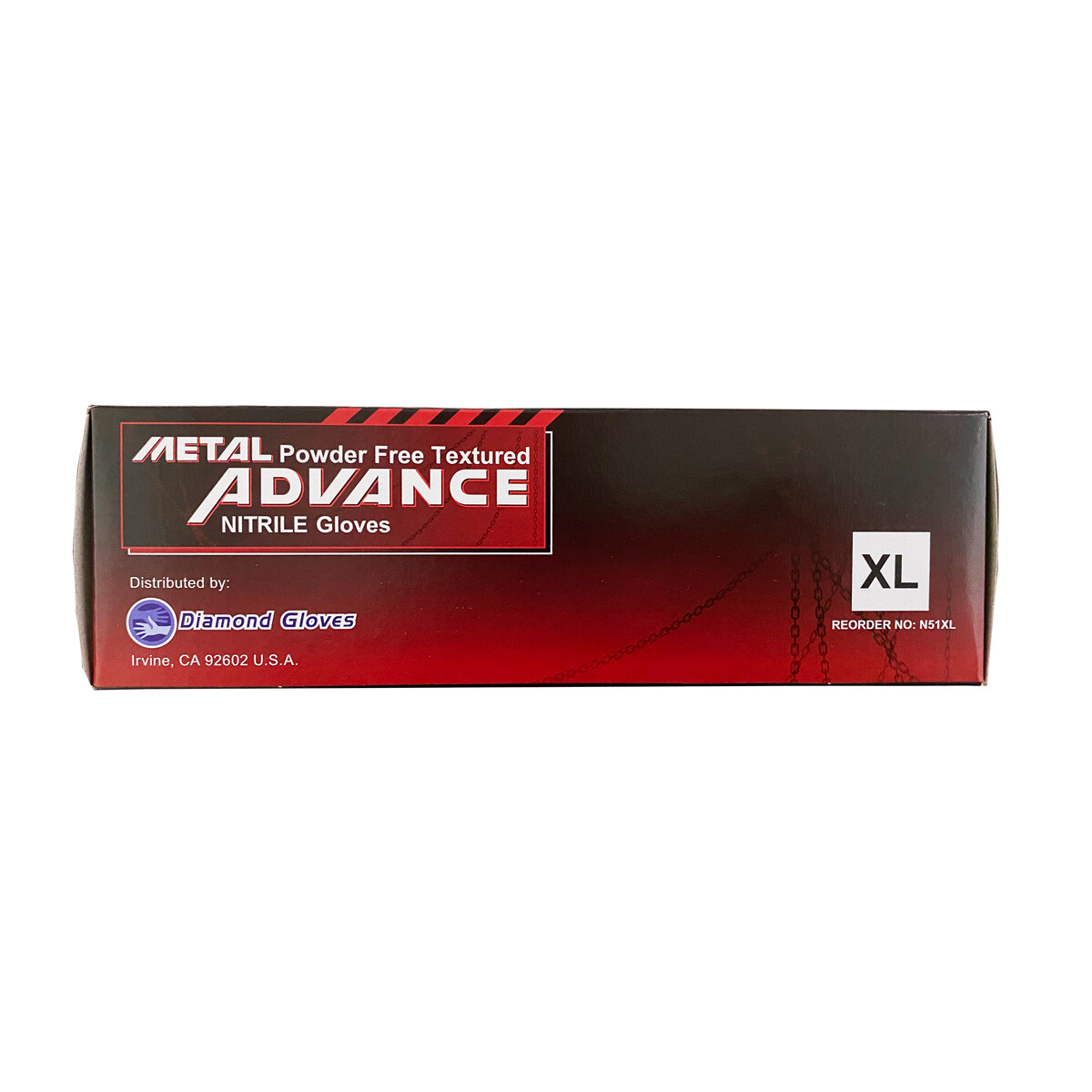 Advance Nitrile Exam Gloves 5mil, Black 1000 Pieces New (S M L XL)