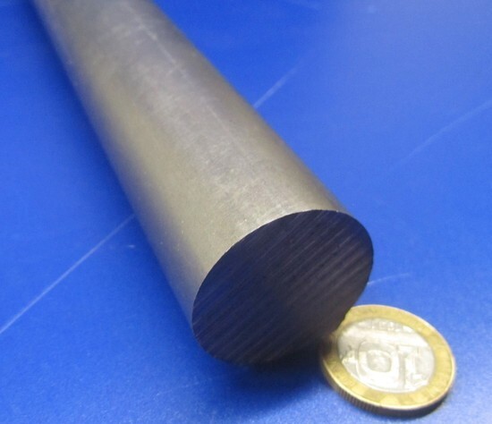 12L14 Steel Unpolished Rod, (1.25″) 1 1/4″ Dia x 2 Foot Length, 1 Unit