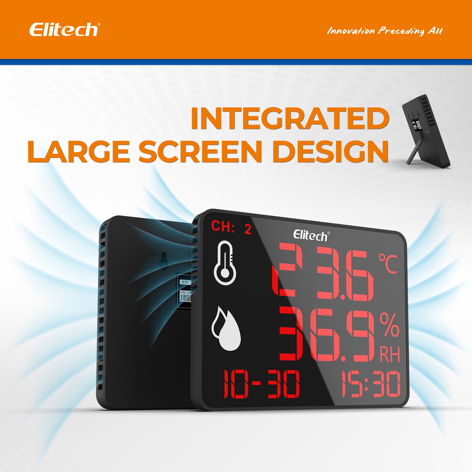 Elitech DR-230W Professional Lab Data Logger Humidity Temperature Monitor Wifi