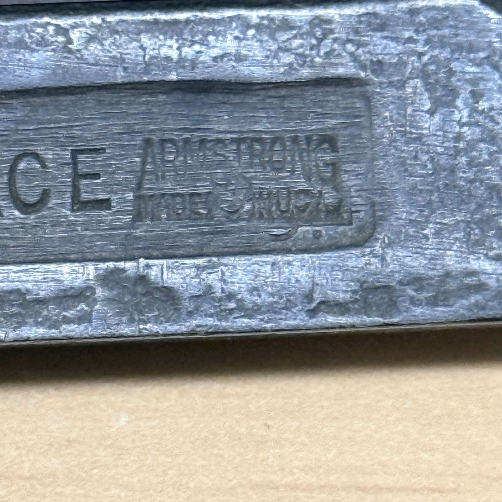 Vintage Armstrong No 2020-S ACE Lathe Tool Holder Wrench & Box USA