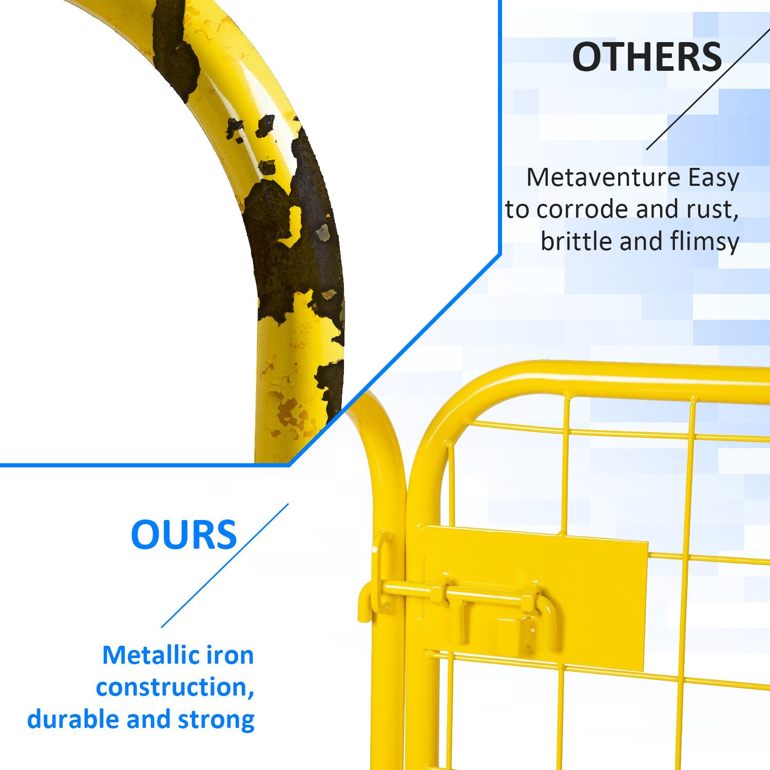 Heavy Duty Forklift Safety Cage Work Platform Basket 36″x36″ 1200lbs for Aerial