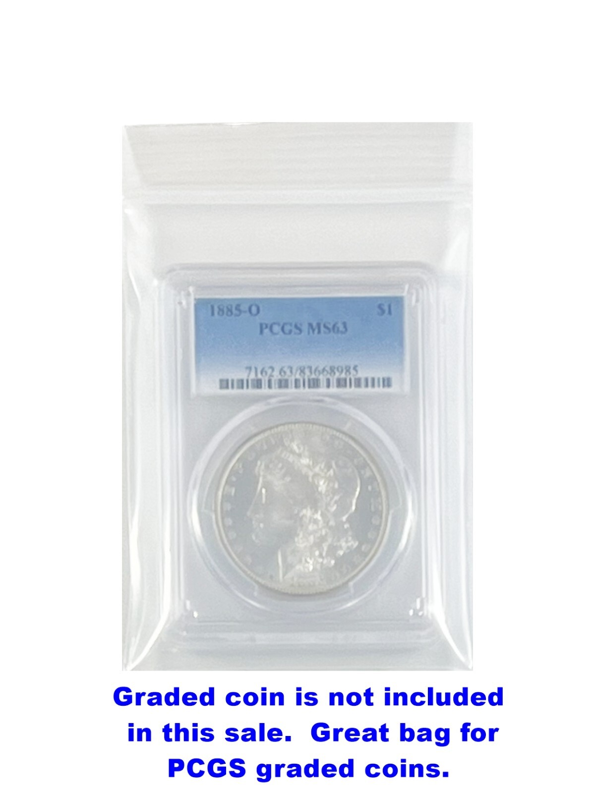 100 Heavy Duty Resealable Zipper Zip Top Lock 3″x4″ Plastic PCGS FDA Bags 8 MIL