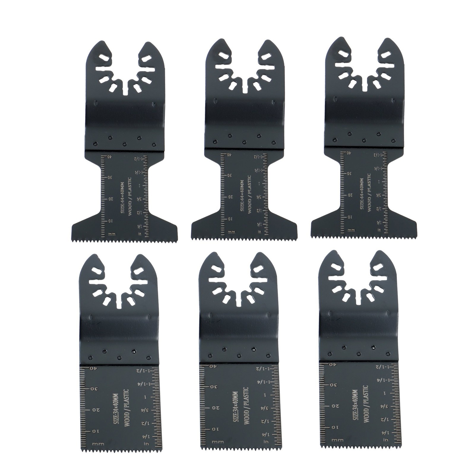 23 Pieces Oscillating Saw Blades – Titanium & Carbide Multitool Blades Kit
