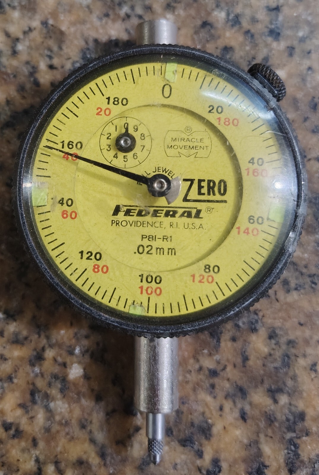 🗽FEDERAL DROP INDICATOR P81-R1 .02mm