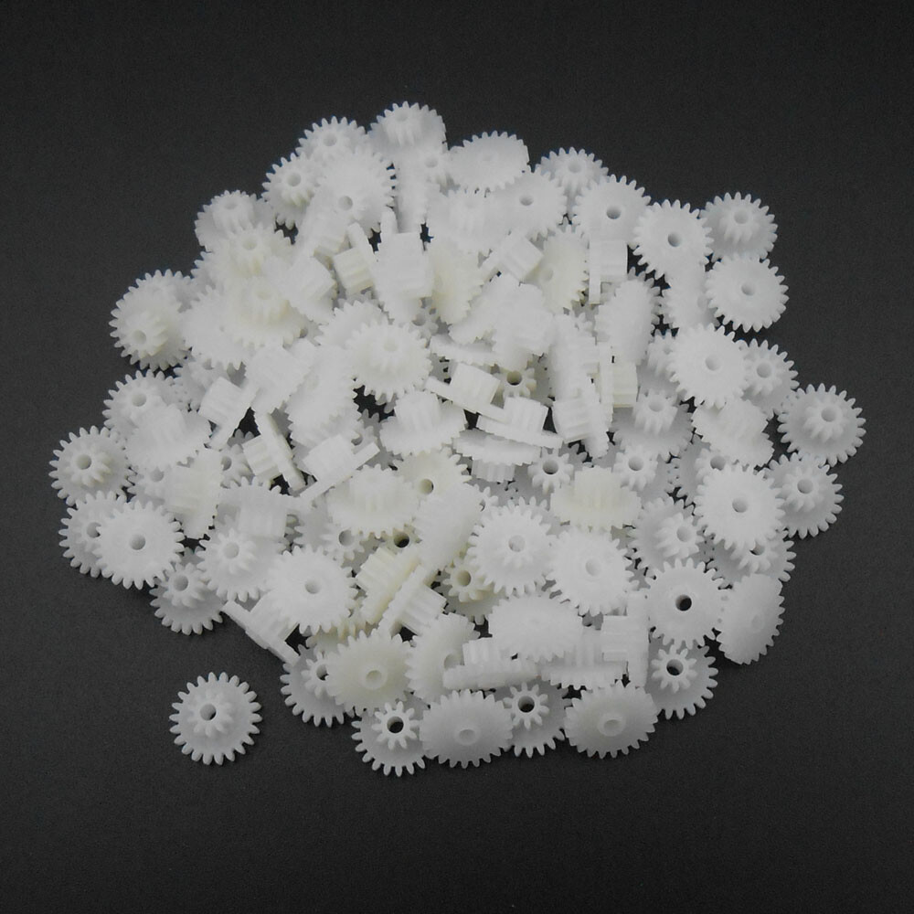 500X 0.5M Double Gear Reduction Bilayer 22 Teeth 10 Teeth Hole 2MM 2.05MM 22102B