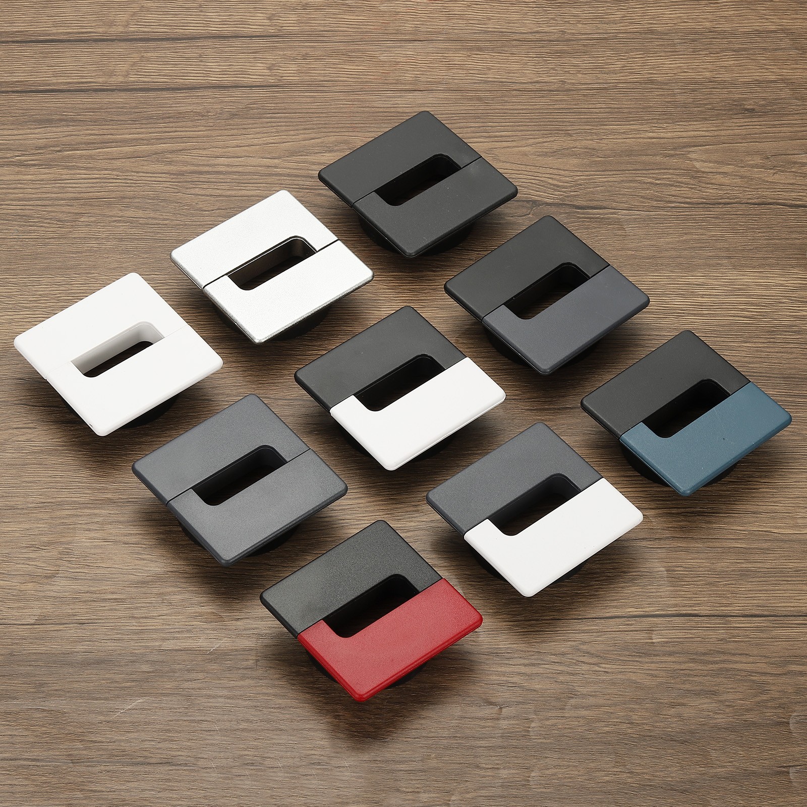 2.4 Inch Desk Grommet, 4Pcs Cable Grommet Hole Cover, Black