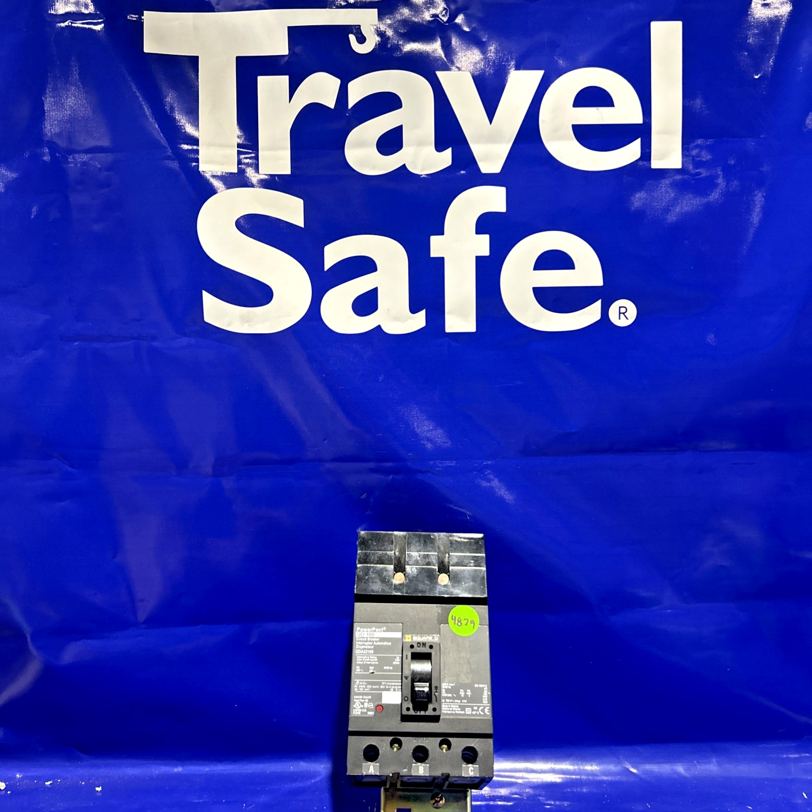Square D 100 Amp 240V I Line 3 Pole Circuit Breaker QDA32100 🟦
