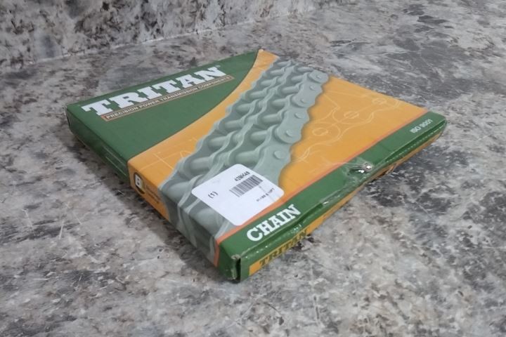 Tritan 41-1SS X 10FT 1/2 In Pitch 10 Ft Overall L Stainless Steel Roller Chain