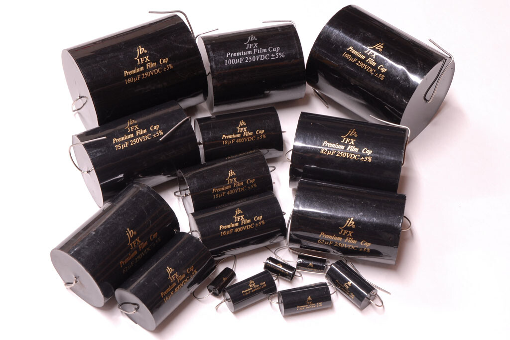JB Capacitors – JFX Premium Metallized Polypropylene Film Capacitors – Axial