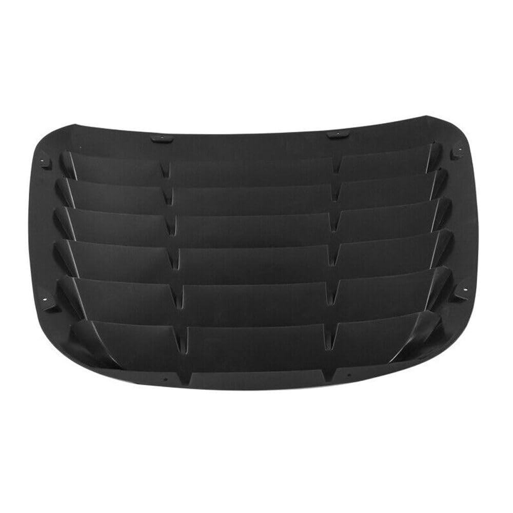 Toyota Supra 2021-2022 Rear Window Louver Sun Shade Cover Matte Black 1pc