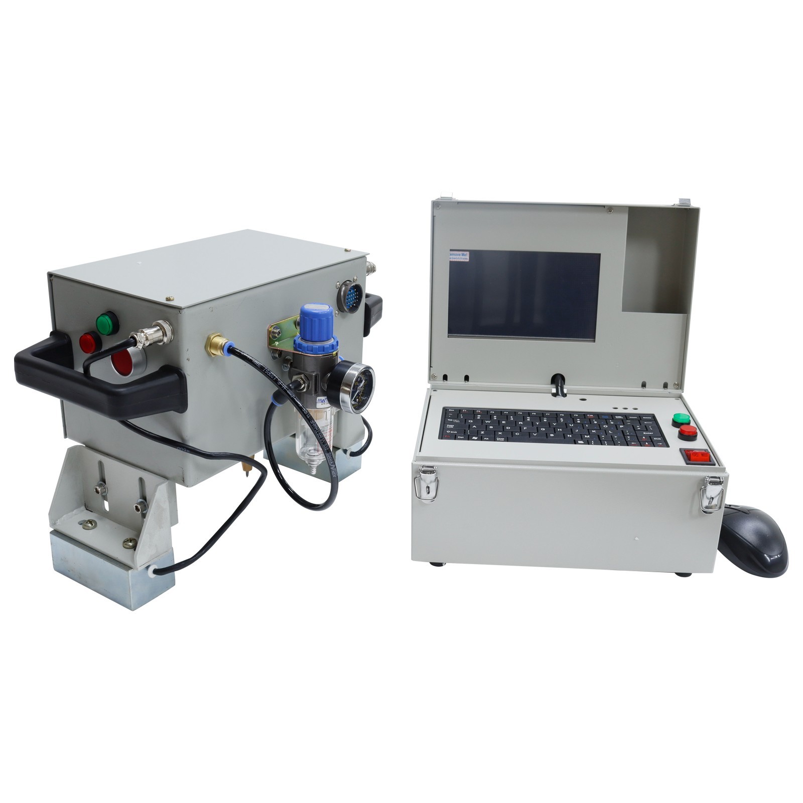 110V Pneumatic Engraver 5.1×1.9in Marking size Metal Marking Engraving Machine