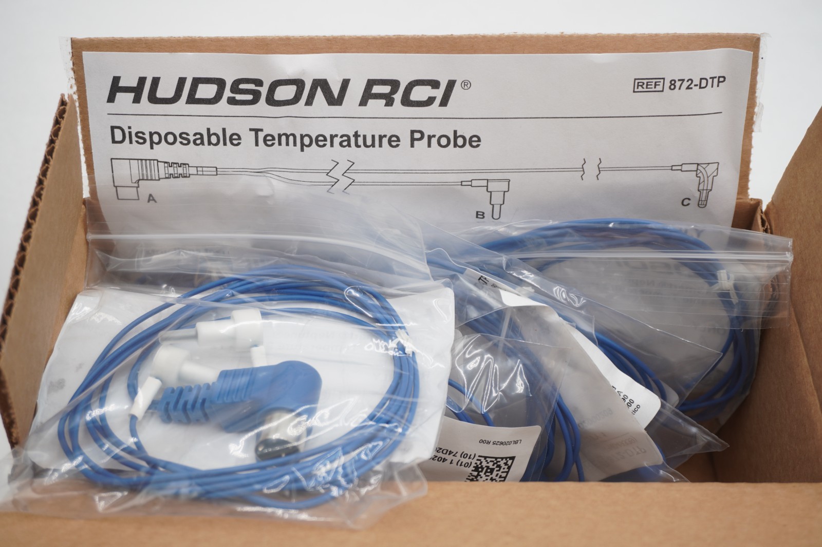 Teleflex Hudson RCI 872-DTP Temperature Probe 72″ Box/10pcs