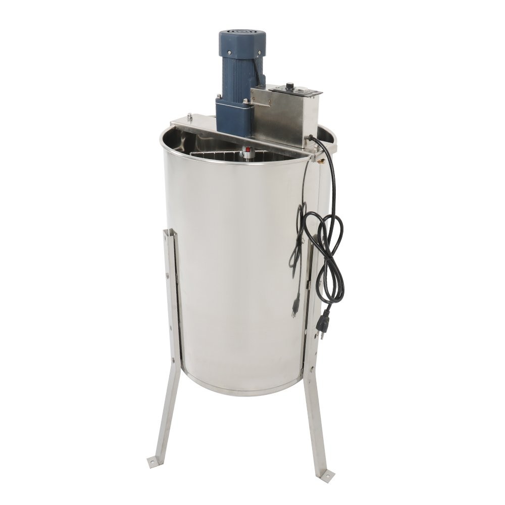 Electric Honey Extractor 3 Frames Stainless Steel Beekeeping Equipment 1300RPM