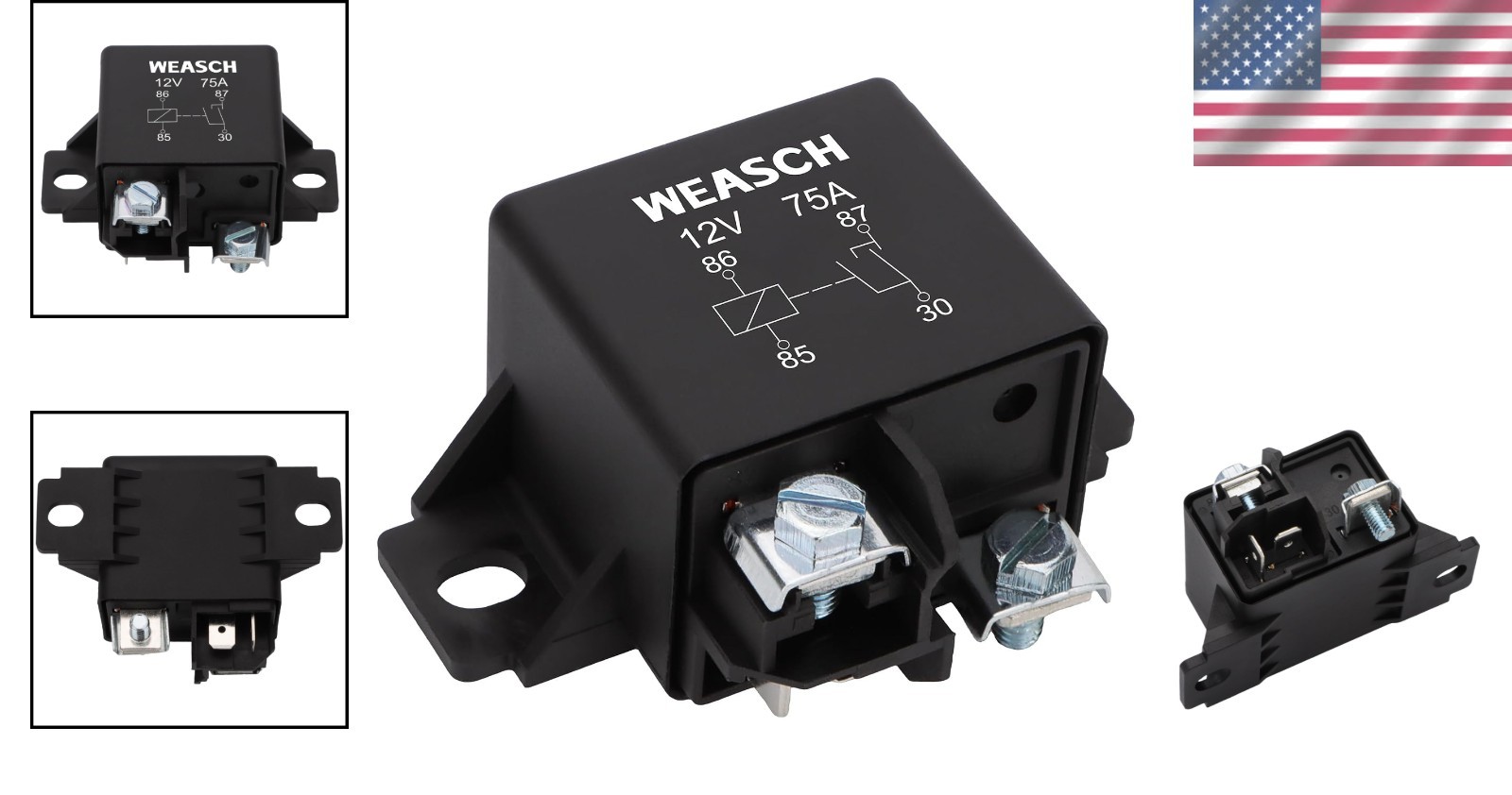 Normal Open Power Relay 12V 75A Suitable for Starter Relay V23232-D0001-X001