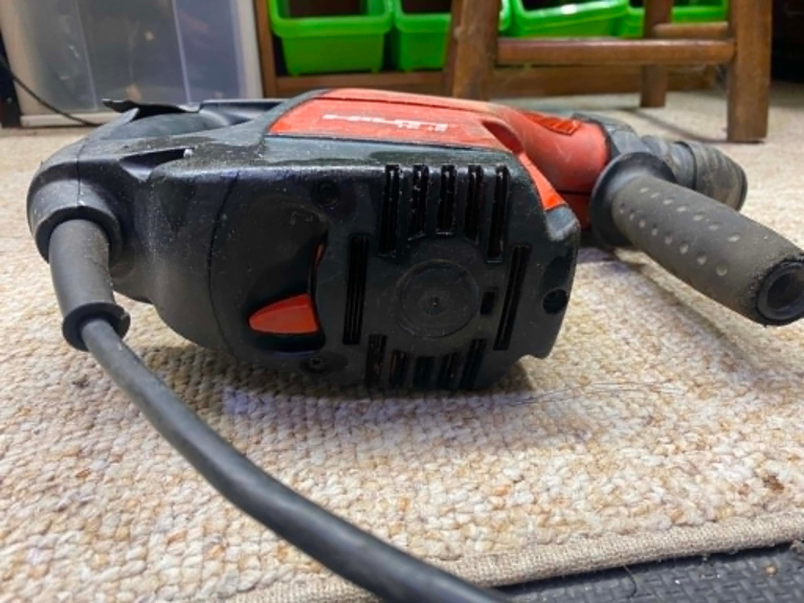 Working Hilti TE 16 Rotary Hammer Drill SDS Plus With Handle