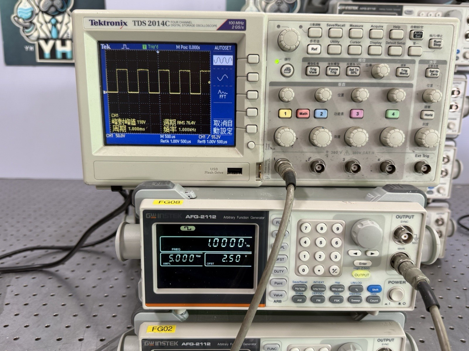 GW Instek AFG-2112 Arbitrary Function Generator Tested Output AS-IS