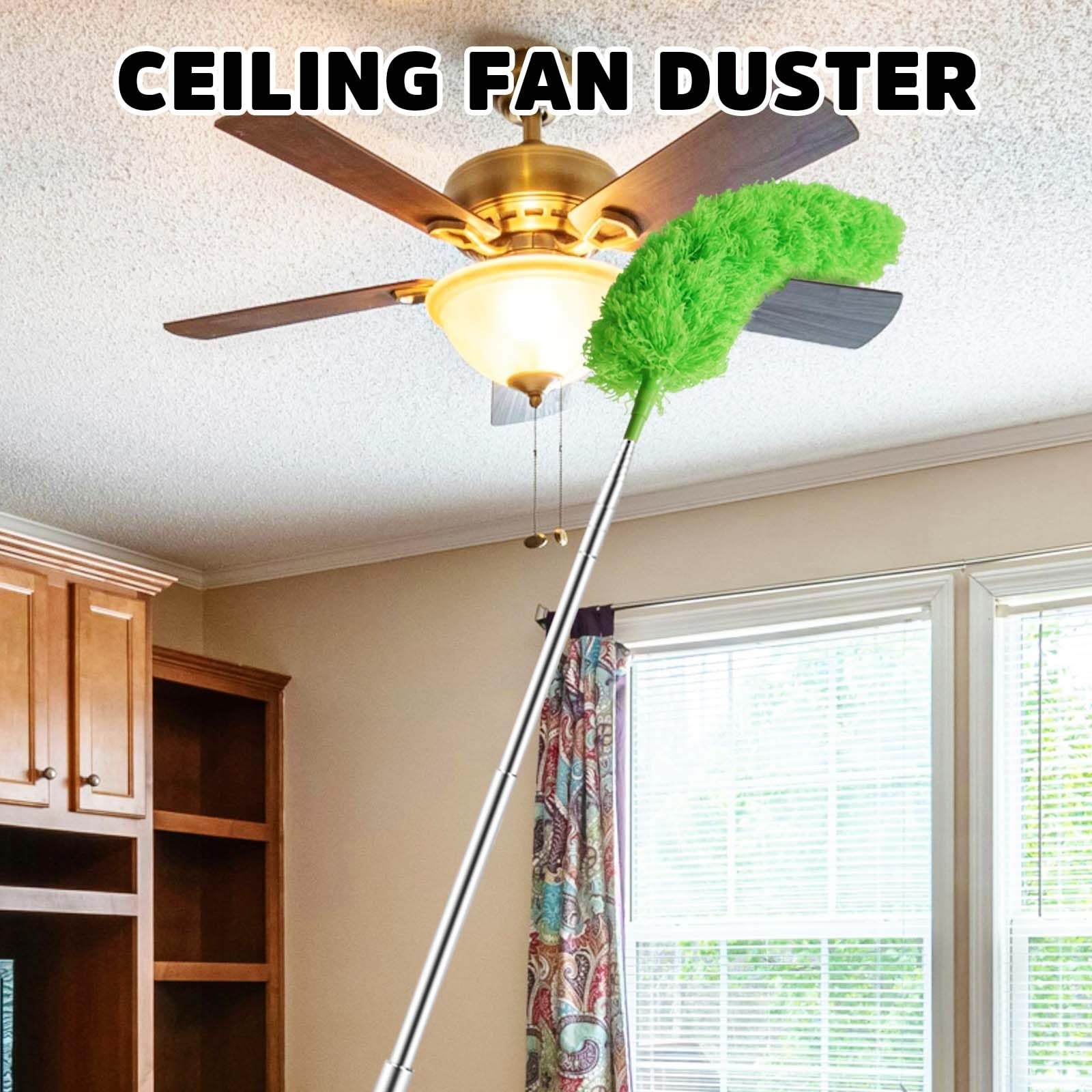 Cobweb Duster Extension Pole Bafezoze Ceiling Fan Duster Long Handle Spider Web