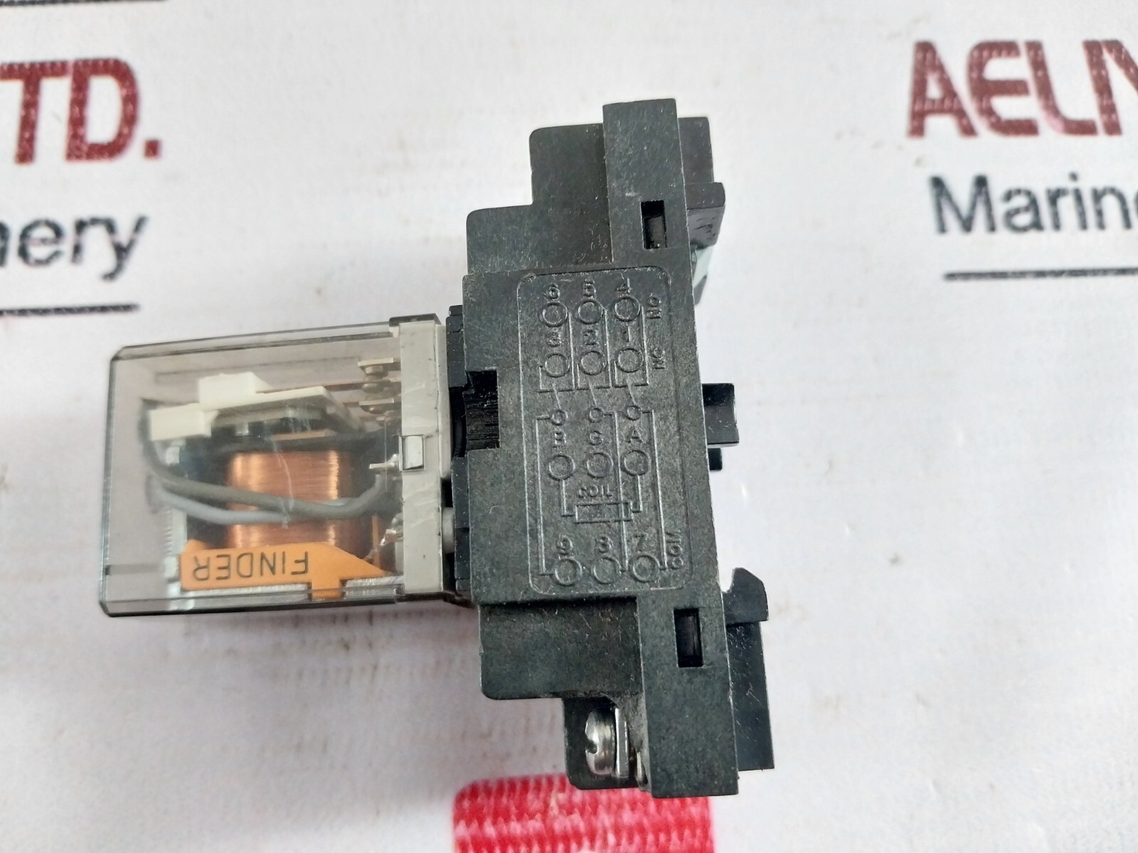FINDER 55.33 Relay with base 110V~AC 10A/250V